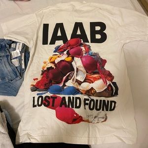 Drake IAAB It’s All A Blur Tour Tee T-Shirt Lost and Found Bra Men's Size S